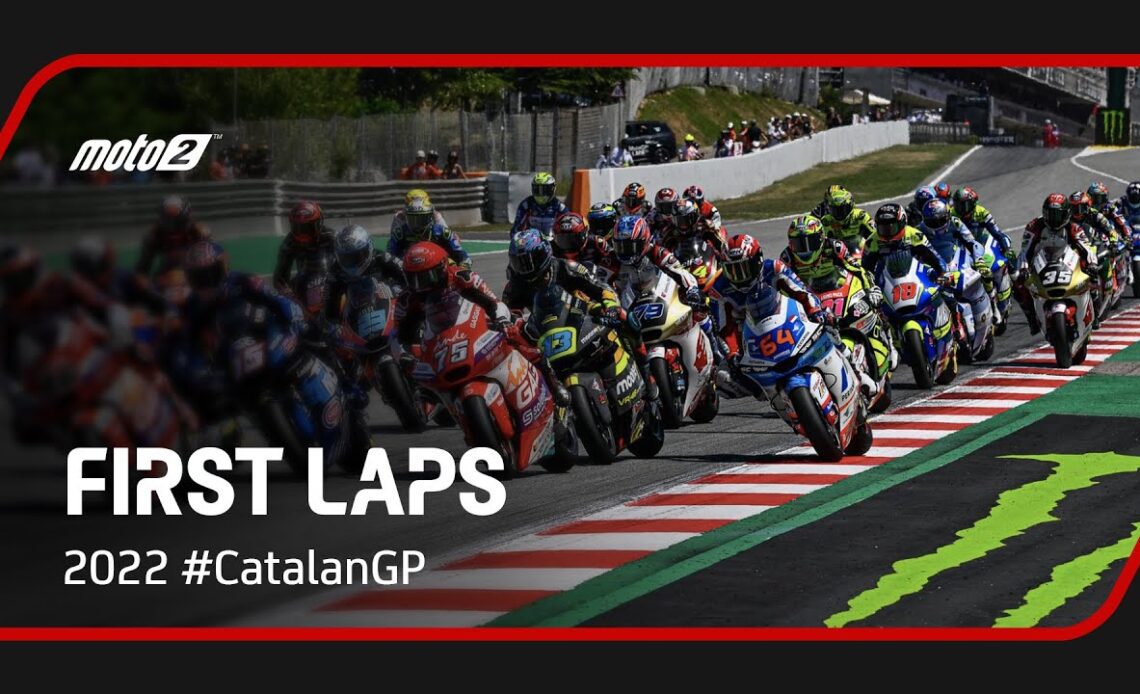 Moto2™ First Laps | 2022 #CatalanGP 🏁