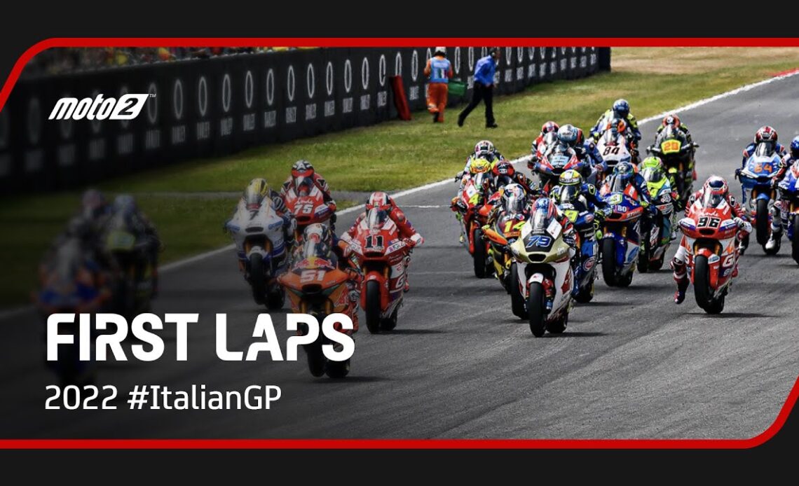 Moto2™ First Laps | 2022 #ItalianGP 🇮🇹