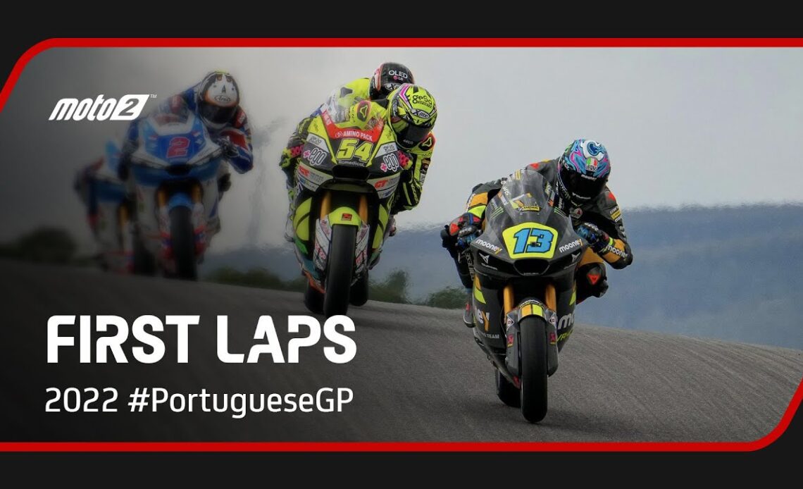 Moto2™ First Laps | 2022 #PortugueseGP 🇵🇹