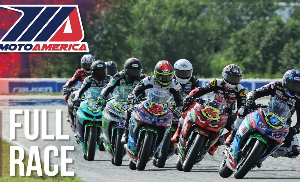 MotoAmerica SportbikeTrackGear Junior Cup Race 1 at Brainerd 2022