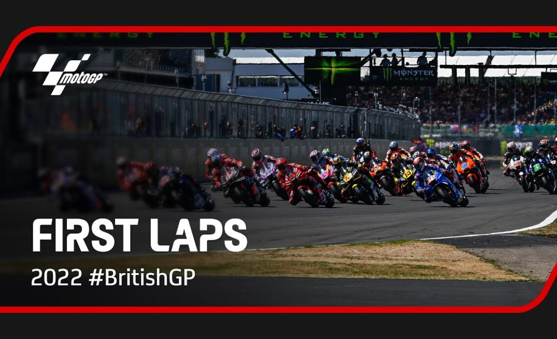 MotoGP™ First Laps | 2022 #BritishGP 🇬🇧