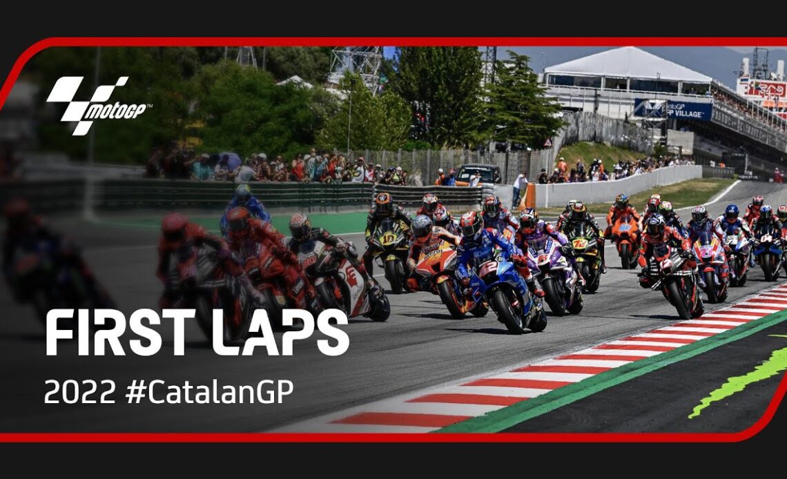 MotoGP™ First Laps 🚦 | 2022 #CatalanGP 🏁