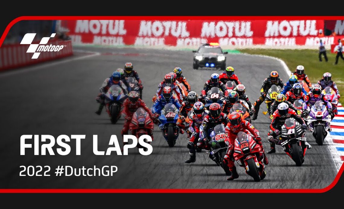 MotoGP™ First Laps | 2022 #DutchGP 🇳🇱