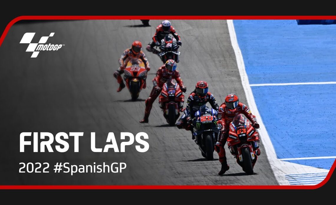 MotoGP™ First Laps | 2022 #SpanishGP 🇪🇸