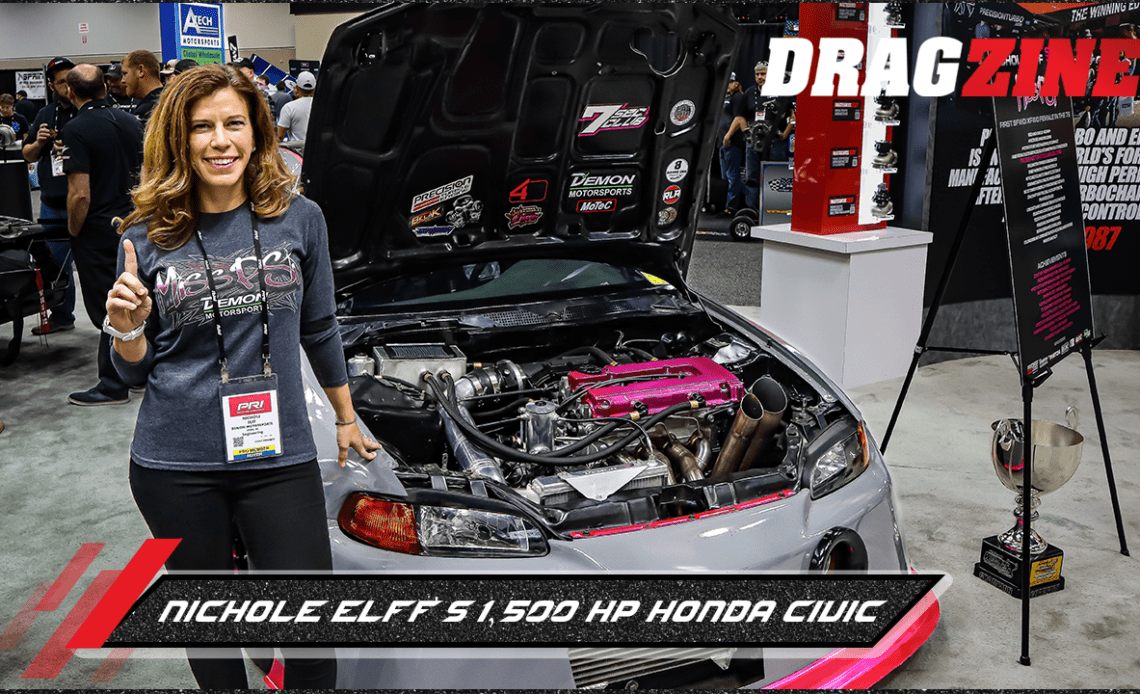 Nichole Elff's Rowdy 1,500 Horsepower Civic