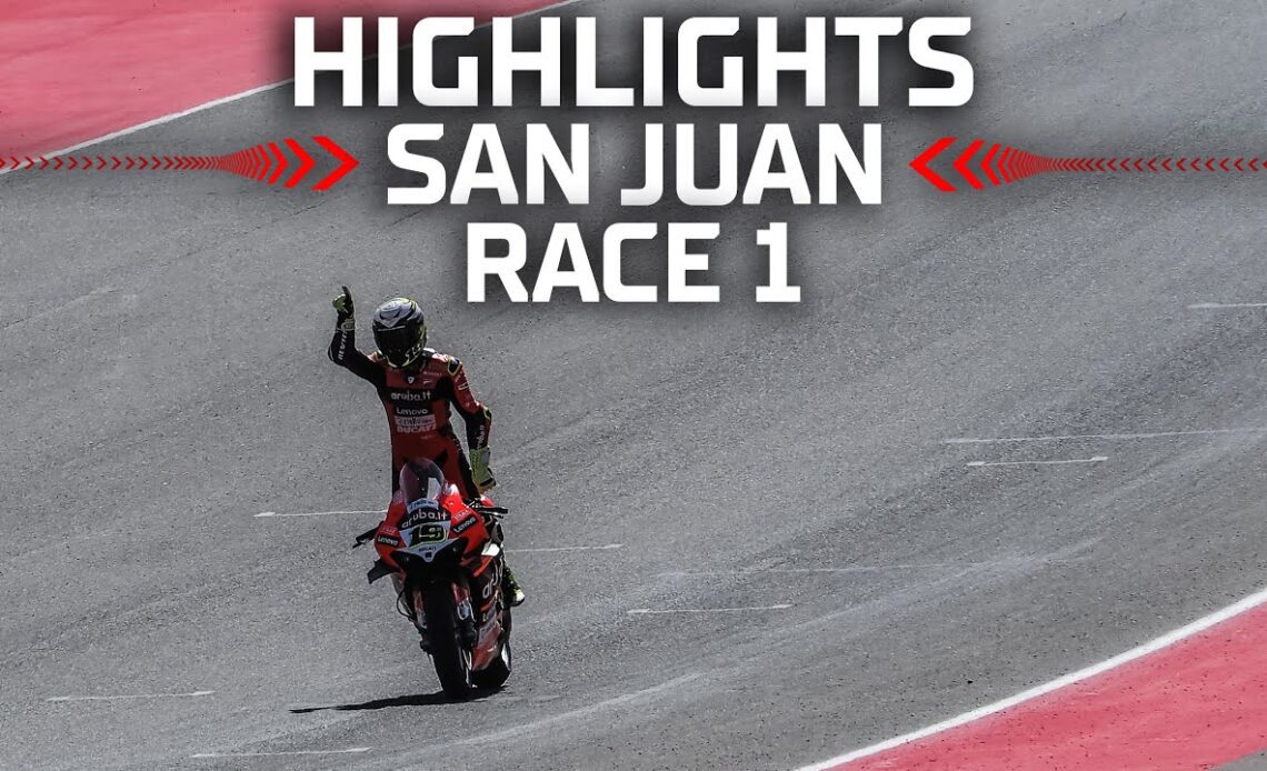 RACE 1 HIGHLIGHTS: Bautista Wins as Razgatlioglu Falls! 💥 | 2022 Argentinean Round