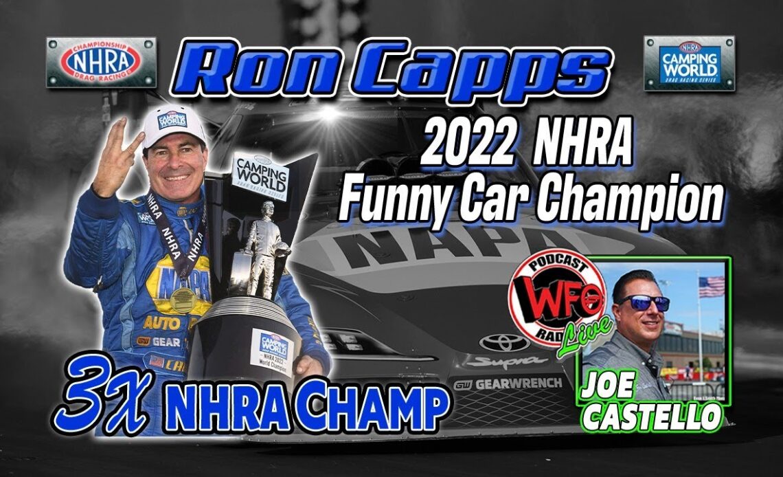 Ron Capps - 2022 NHRA Camping World Series Funny Car World Champion