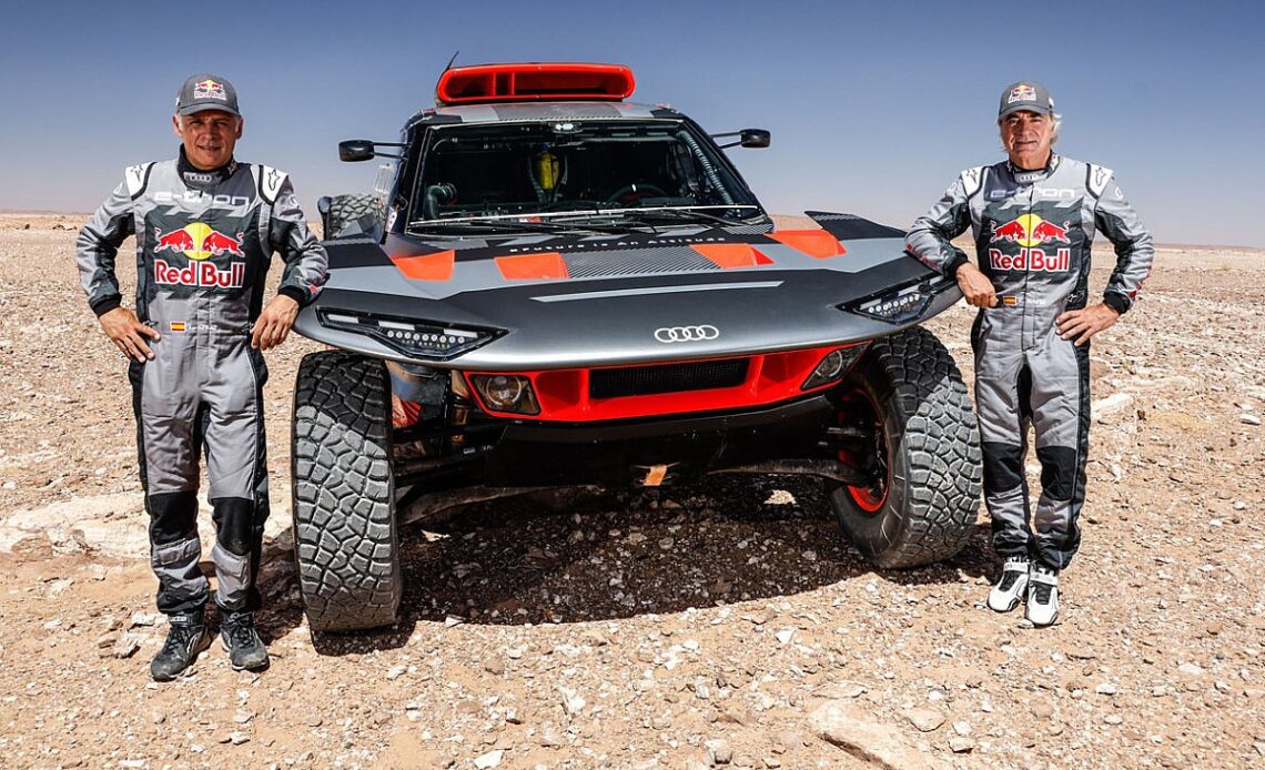 Sainz: Audi has built “brave” new car for 2023 Dakar Rally