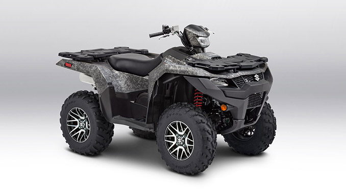 Suzuki’s Legendary KingQuad 500 & 750 ATVs Add Two New Color Options for 2023