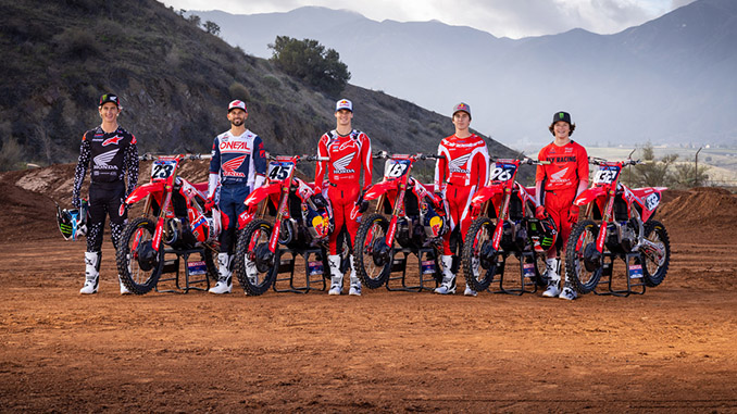 Team Honda HRC Presents Lineup Ahead of 2023 Season