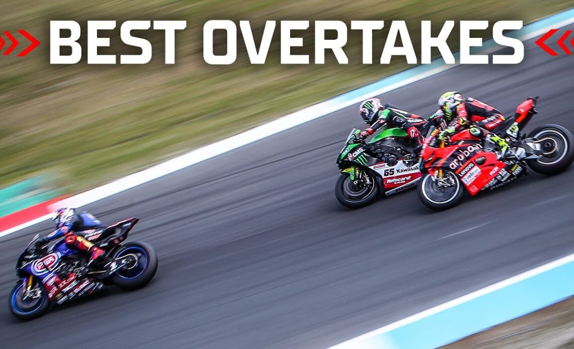 The Best Overtakes of WorldSBK 2022 ⚔️