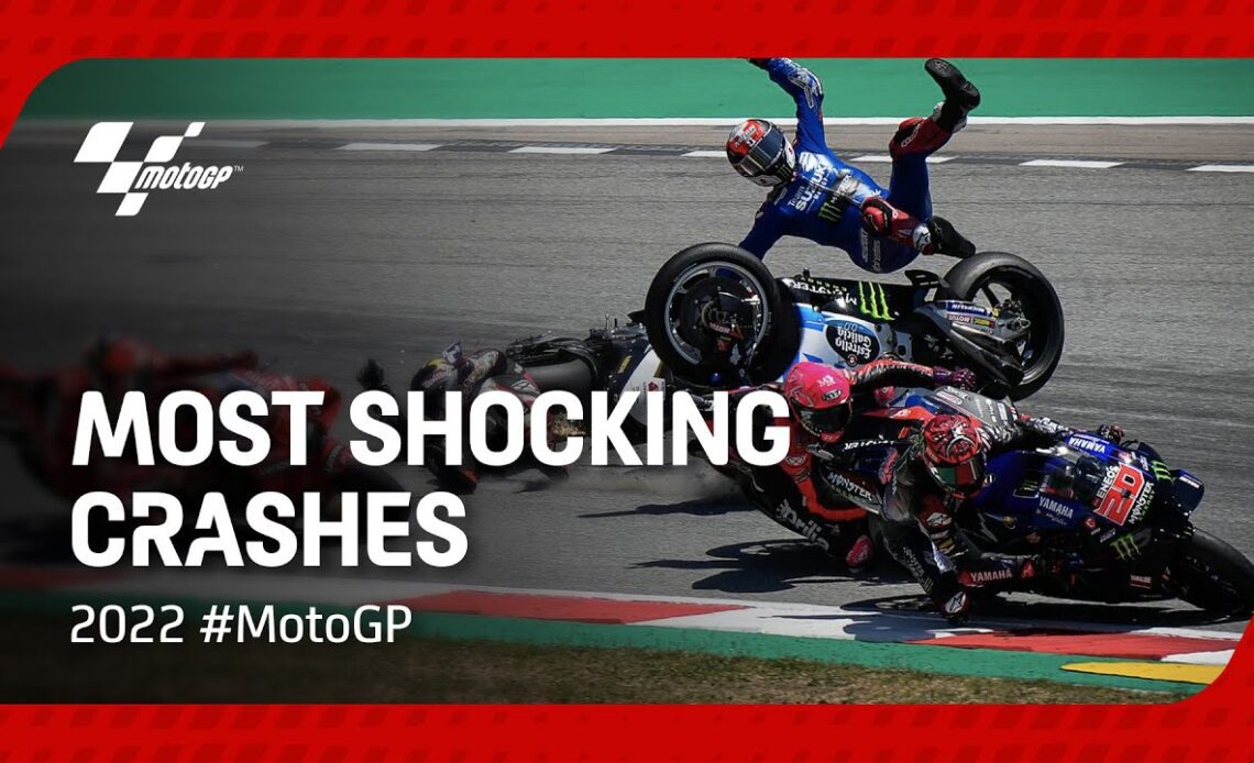 The most shocking crashes of the 2022 season