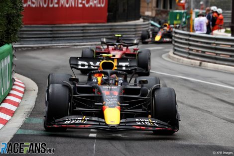 Sergio Perez, Red Bull, Monaco, 2022