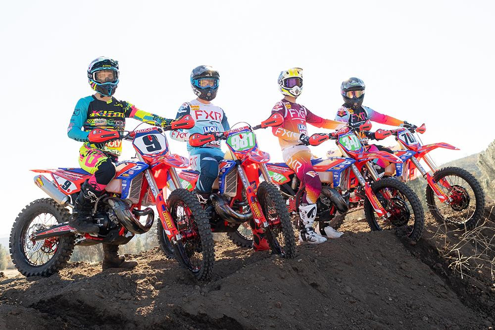 Beta's seven-rider lineup will compete in various premier off-road championships