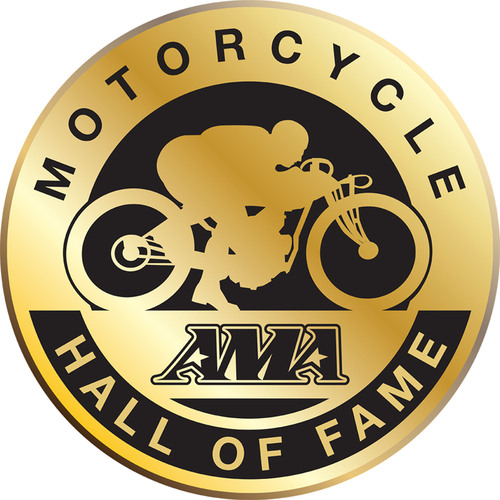 AMA Motorcycle Hall of Fame Logo.