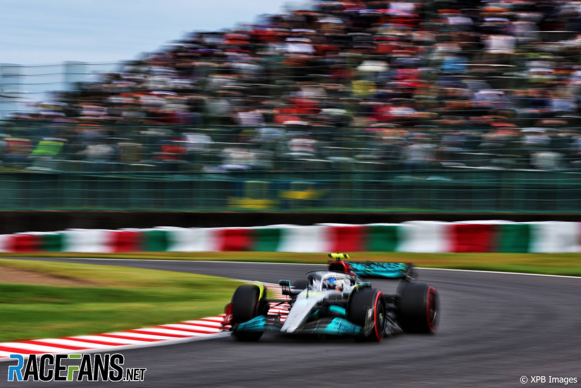 Lewis Hamilton, Mercedes, Suzuka, 2022