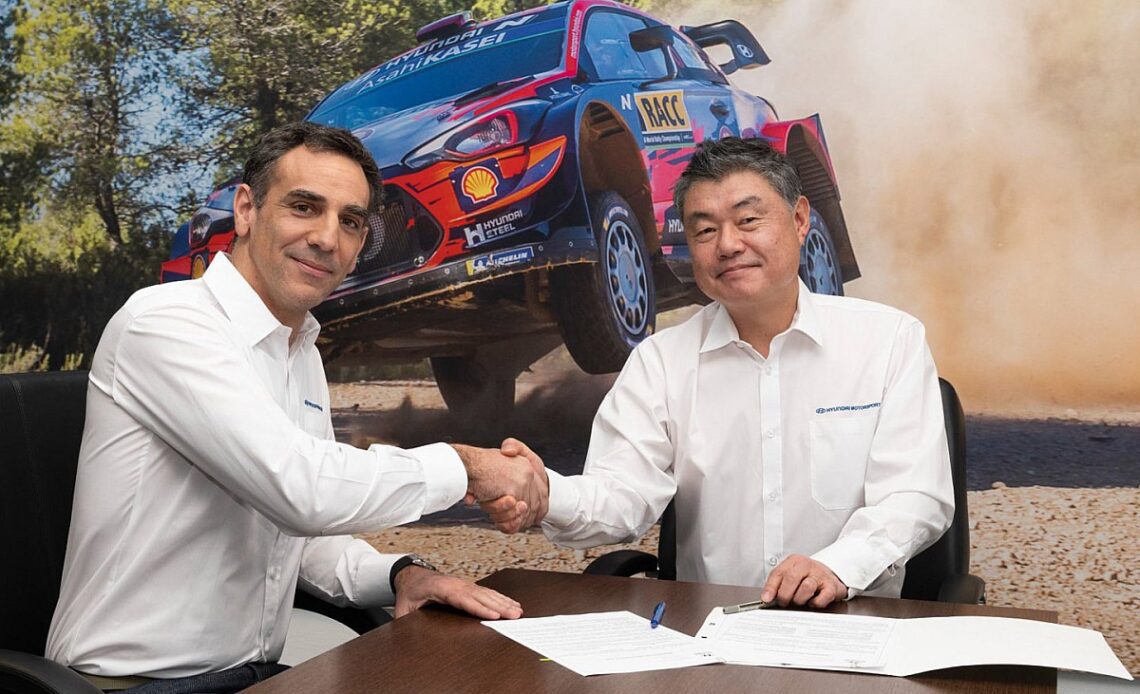 Abiteboul outlines reasons behind Hyundai WRC move
