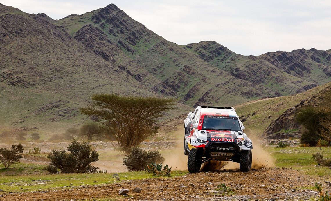 Al-Attiyah closes on Sainz with Stage 2 win, Loeb suffers punctures