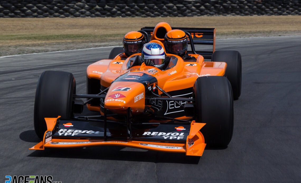 Arrows' three-seater F1 car to run in Adelaide at former grand prix venue · RaceFans