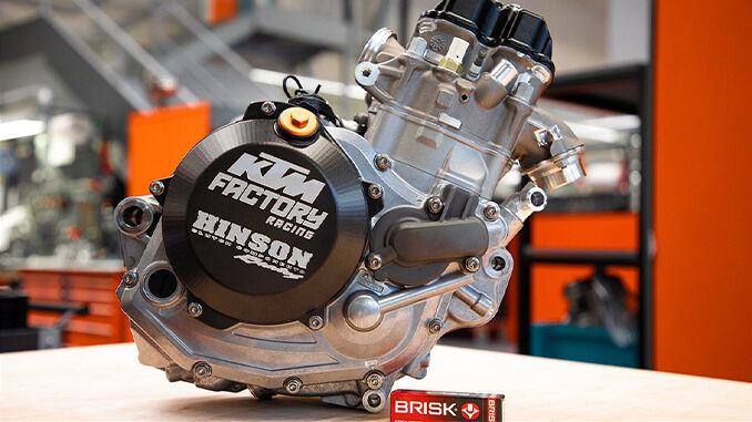 BRISK continues to Add the Spark to KTM Factory Racing for 2023