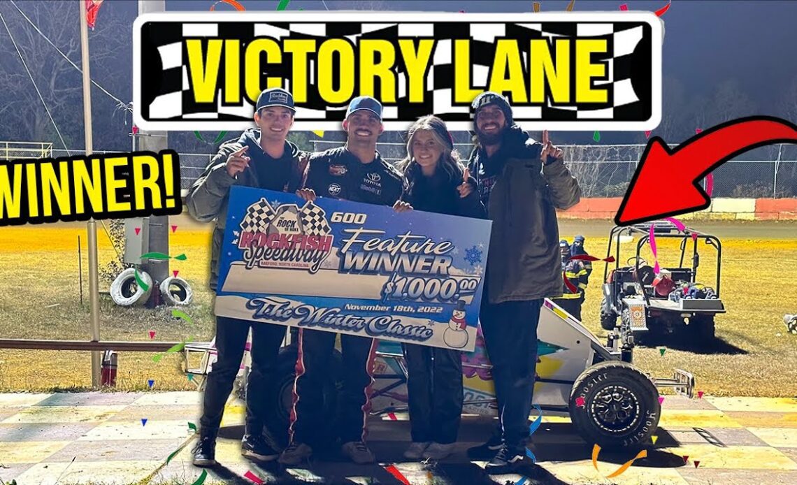 Back In Victory Lane! Winning The Winter Classic!