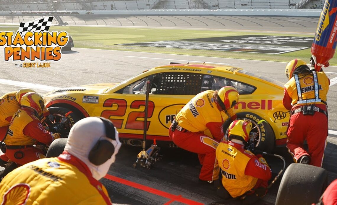 Can left-handed tire changing get cars off pit road faster? | Stacking Pennies