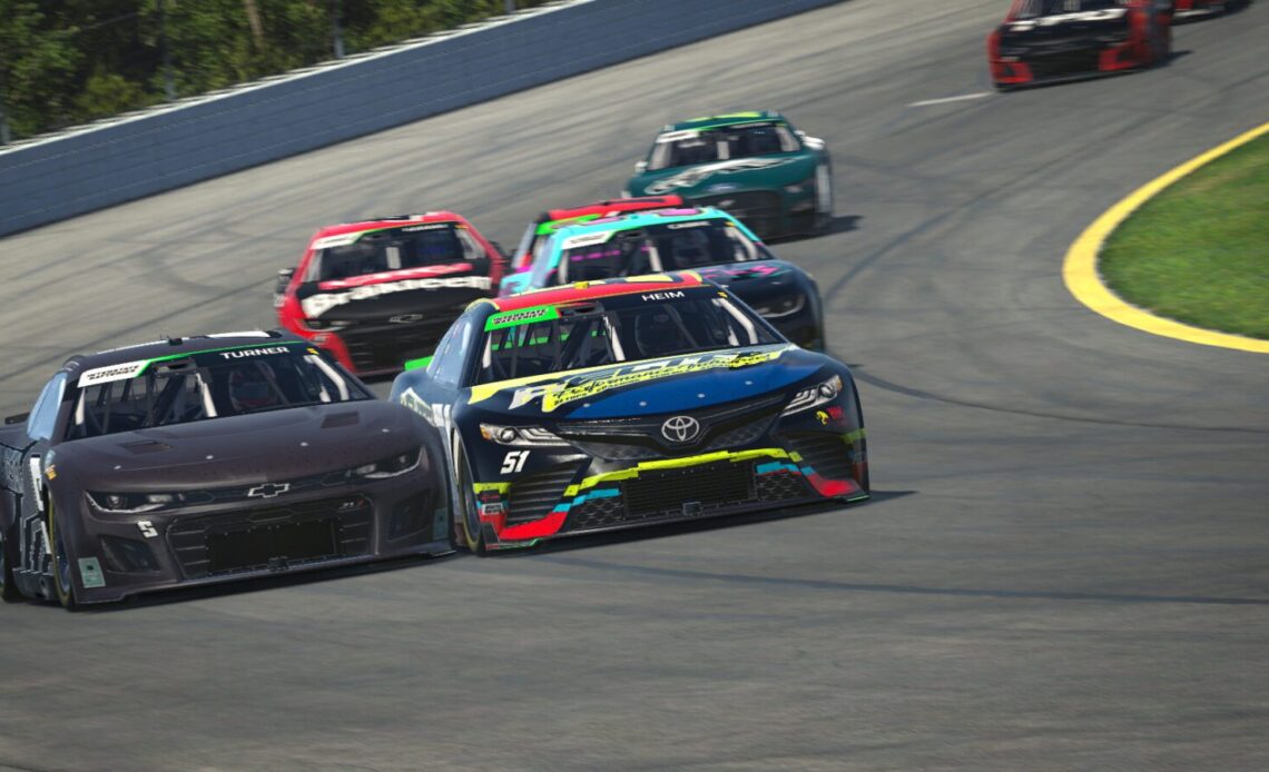 Heim Passes Turner for Win MNR Rd12 Pocono