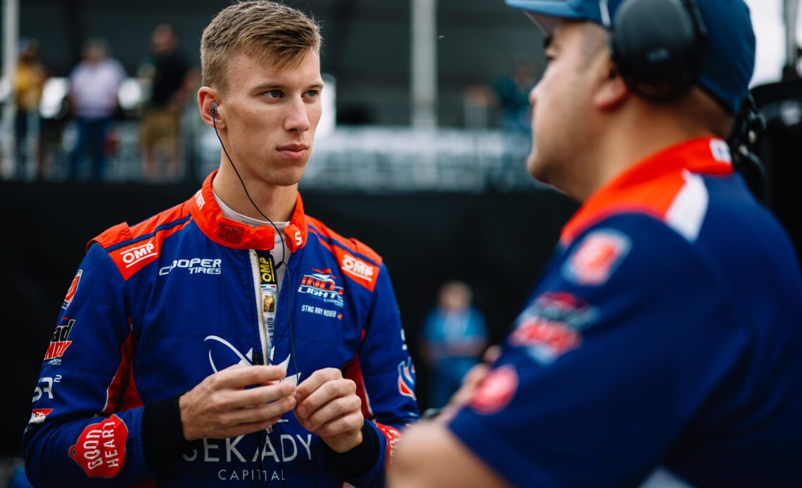 Coyne signs Indy Lights runner-up Sting Ray Robb after losing Sato · RaceFans