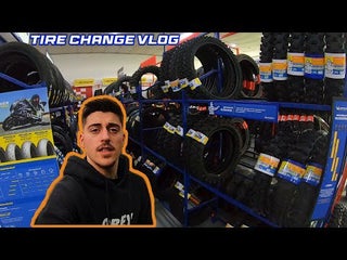 Dirt Bike Tire Change Vlog (Michelin Starcross)