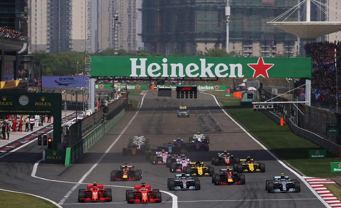 F1 announces it will not replace Chinese GP in 2023