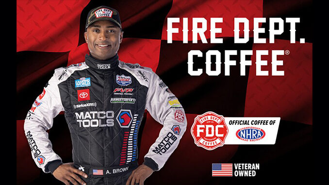 Fire Department Coffee named Official Coffee of NHRA