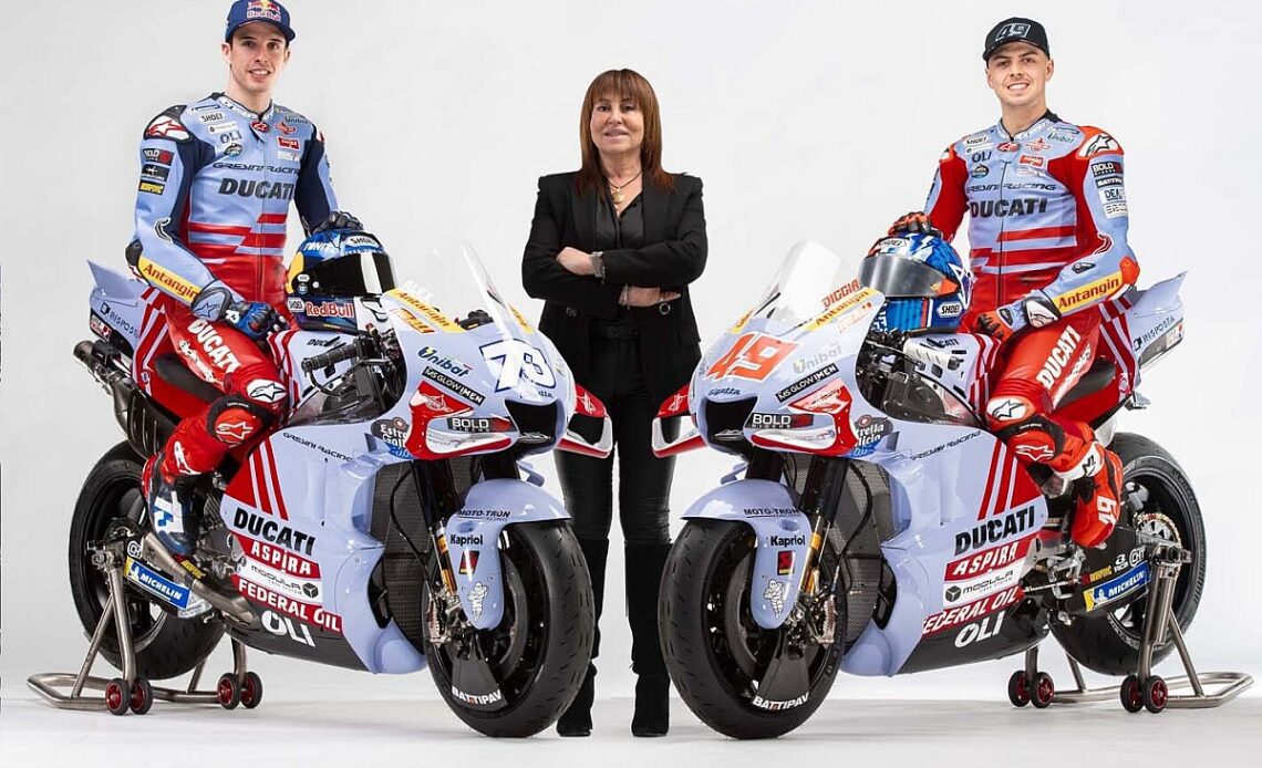 Gresini reveals 2023 MotoGP colours with Marquez and Di Giannantonio
