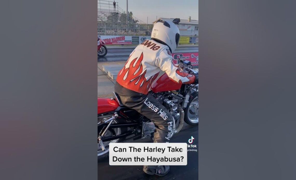 Harley STUNS Hayabusa