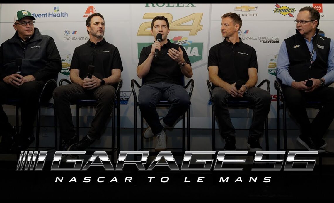 Jimmie Johnson, Jenson Button & Mike Rockenfeller to pilot Garage 56 entry at Le Mans