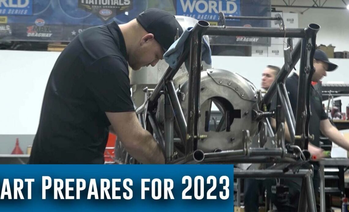 Josh Hart prepares for 2023 Top Fuel campaign with new car