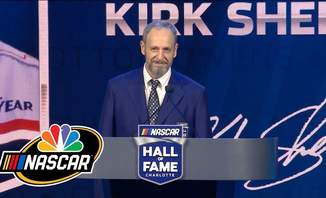 Kirk Shelmerdine calls career in racing 'my salvation' in Hall of Fame speech | Motorsports on NBC