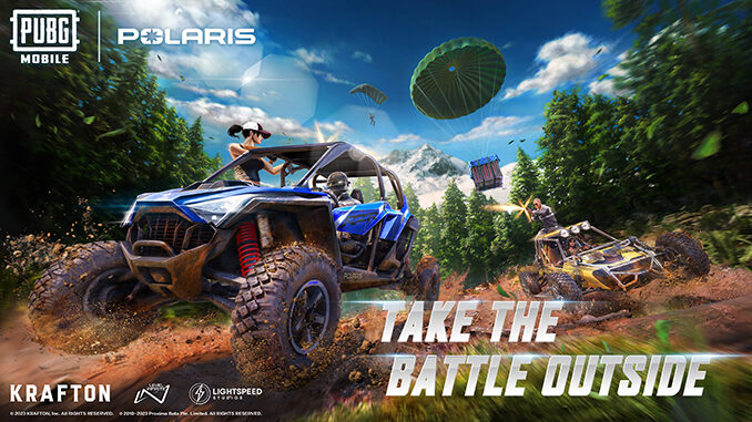 LEAVE THE COMPETITION IN THE DUST: PUBP MOBILE and Polaris Partner to bring Two New Side-By-Side Vehicles In-Game