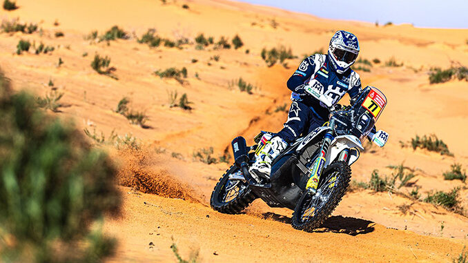 Luciano Benavides Takes Debut Dakar Rally Stage Win on Day Six