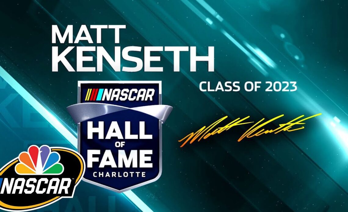 Matt Kenseth - NASCAR Hall of Fame Class of 2023 | Motorsports on NBC
