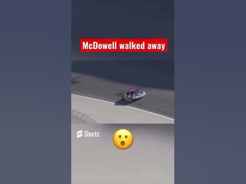McDowell's wild ride at Texas  #shorts