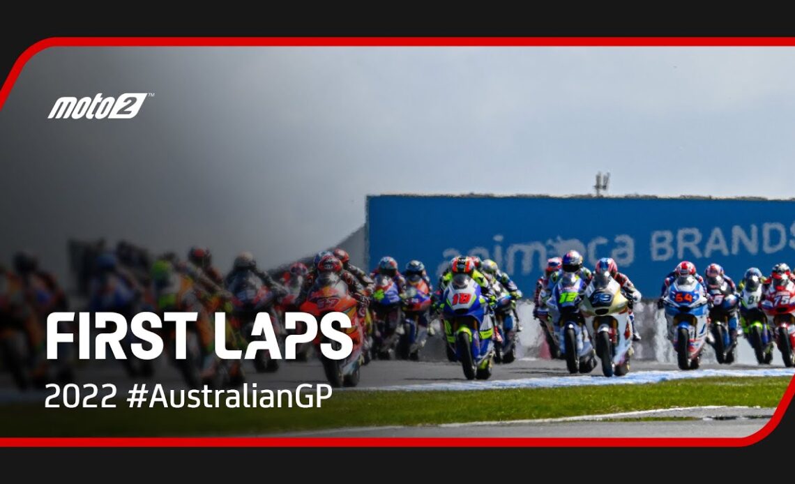 Moto2™ First Laps | 2022 #AustralianGP 🇦🇺