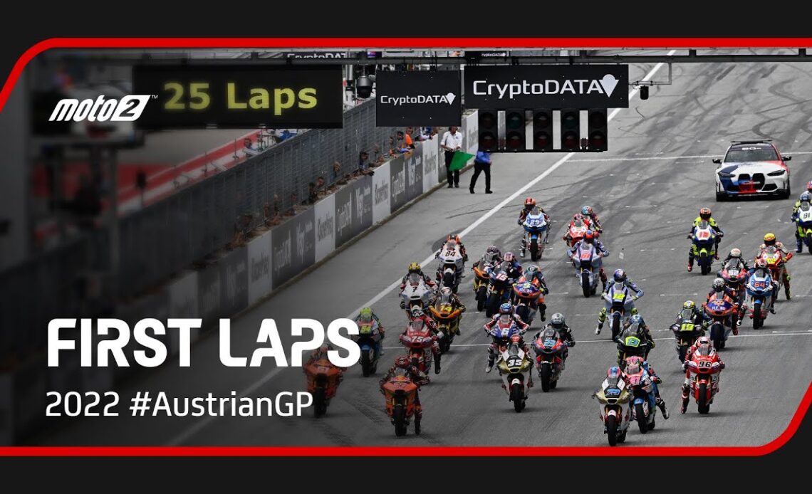 Moto2™ First Laps | 2022 #AustrianGP 🇦🇹