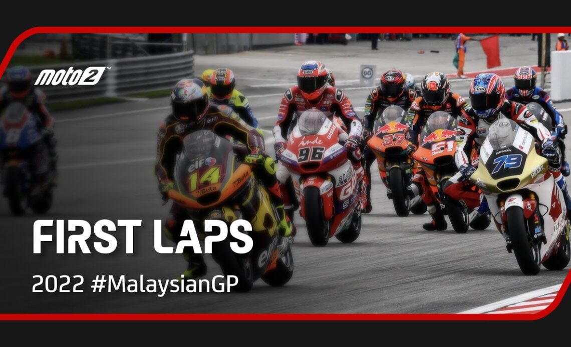 Moto2™ First Laps | 2022 #MalaysianGP 🇲🇾