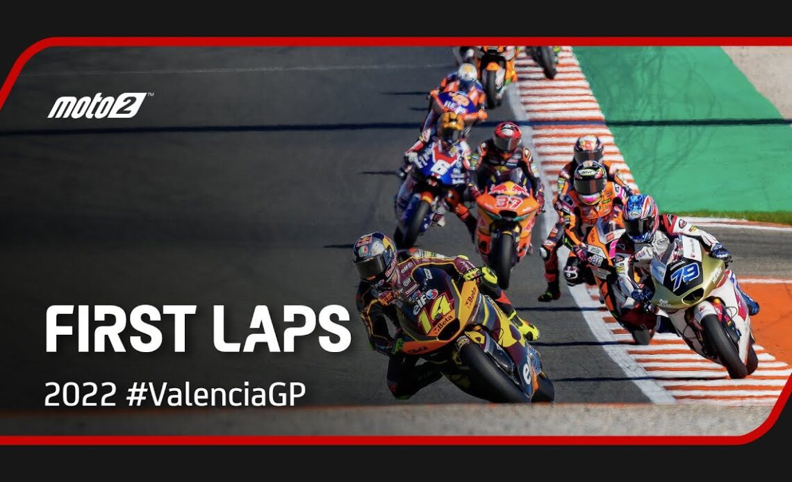 Moto2™ First Laps | 2022 #ValenciaGP 🏁