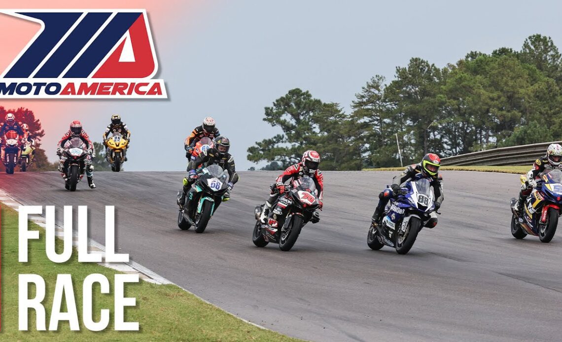 MotoAmerica Supersport Race 2 at Alabama 2022