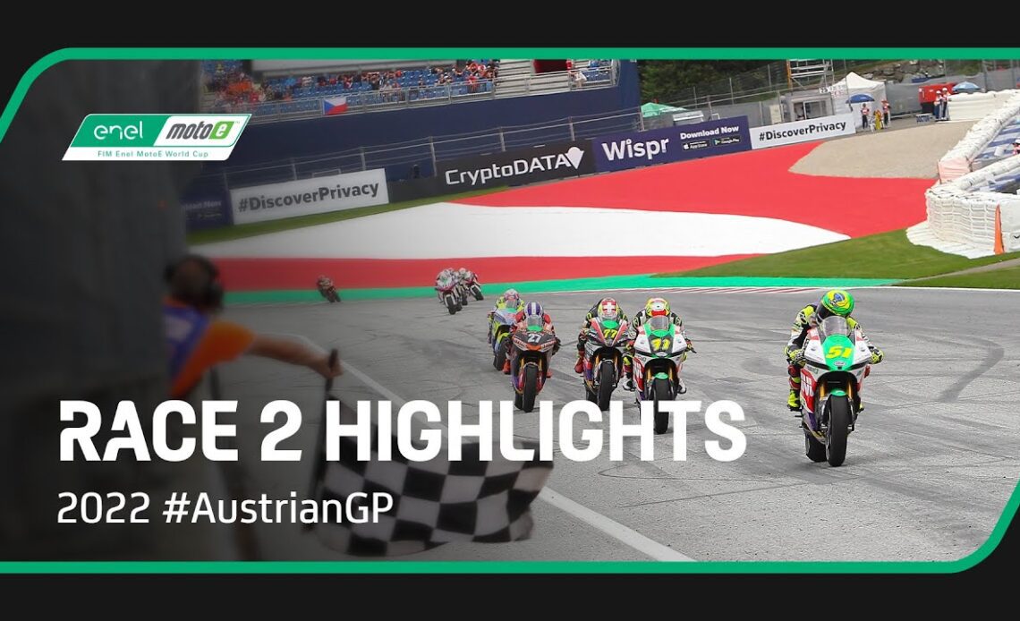 MotoE™ Race 2 Highlights ⚡️ | 2022 #AustrianGP 🇦🇹