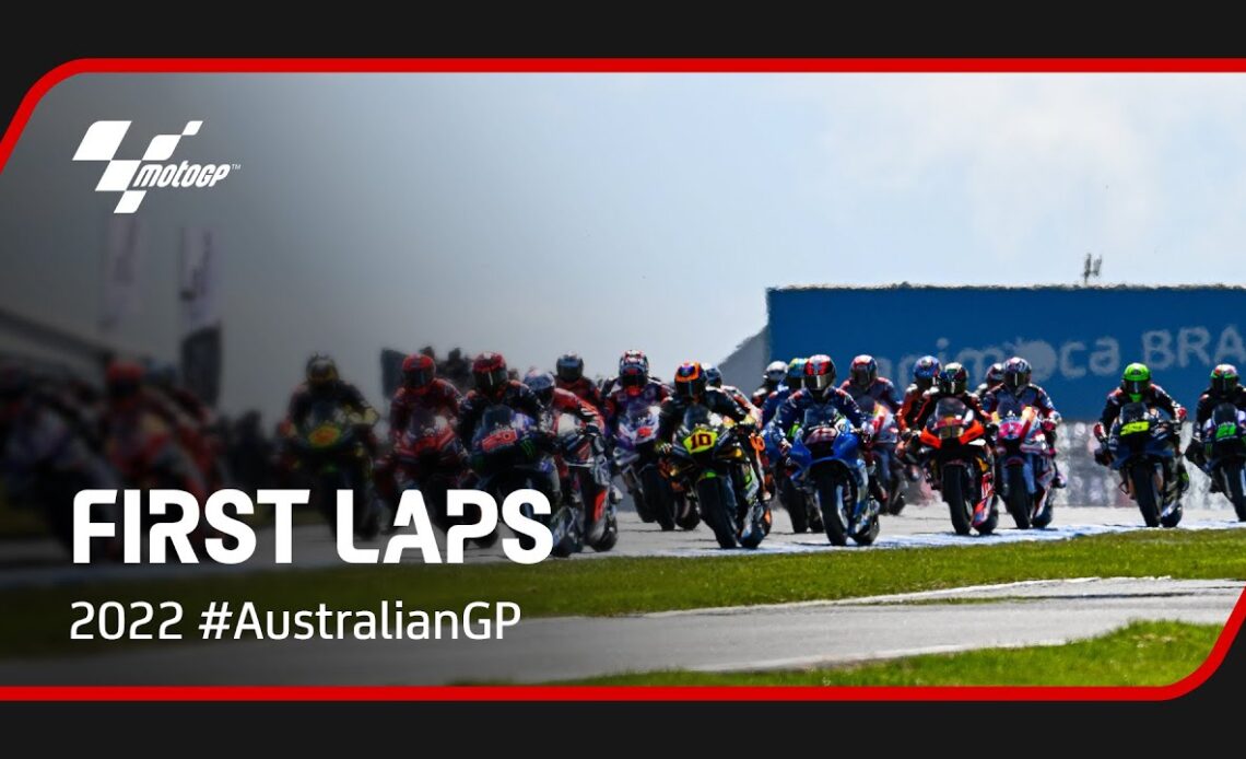 MotoGP™ First Laps | 2022 #AustralianGP 🇦🇺
