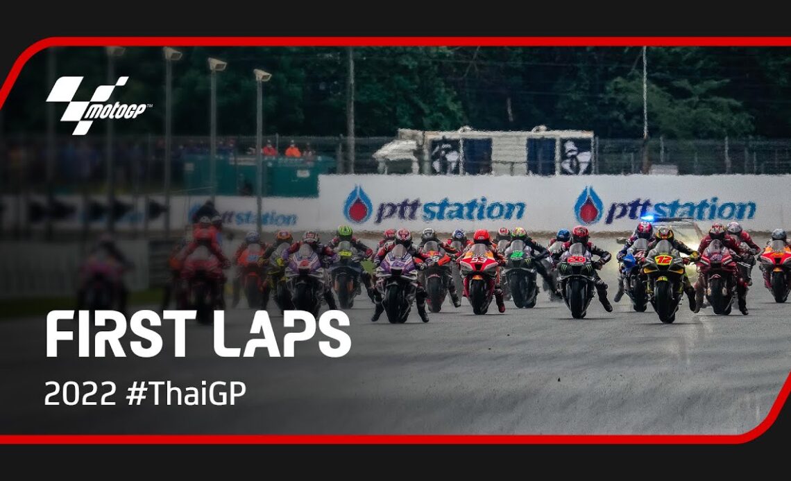 MotoGP™ First Laps | 2022 #ThaiGP 🇹🇭