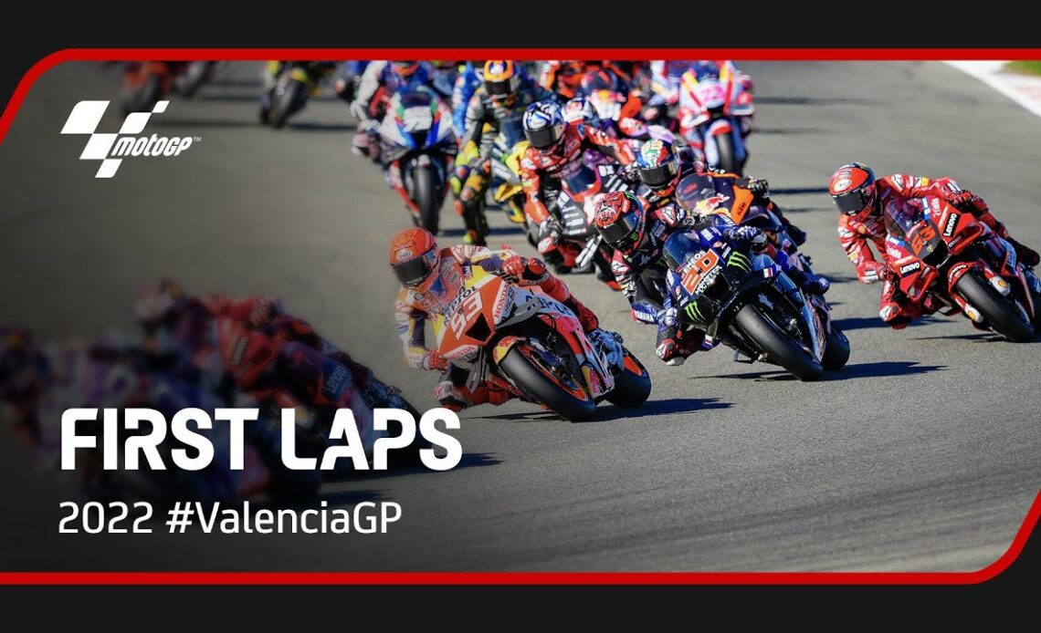 MotoGP™ First Laps | 2022 #ValenciaGP 🏁