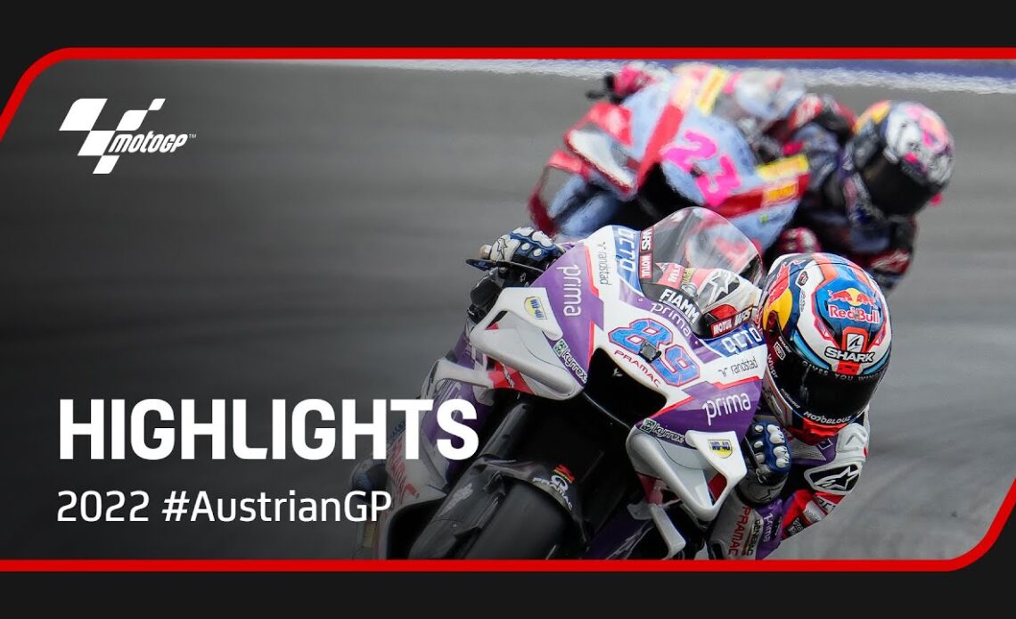 MotoGP™ Race Highlights 🏍️💨 | 2022 #AustrianGP 🇦🇹